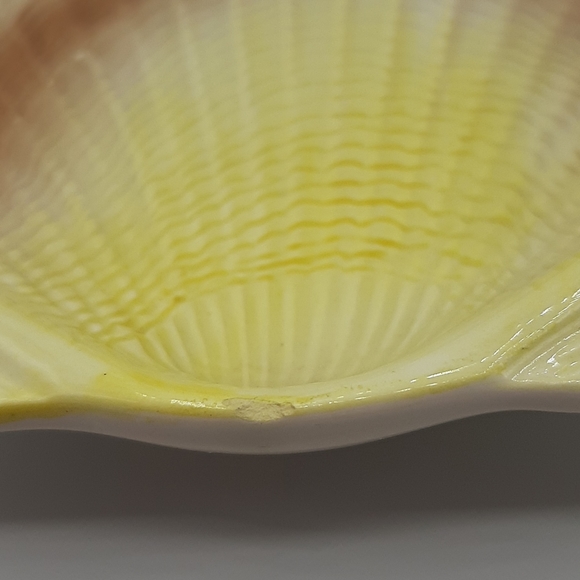 Otagiri Sea Shell Beachcomber Ceramic Plate Trinket Dish Vintage Hand Painted - Picture 7 of 9